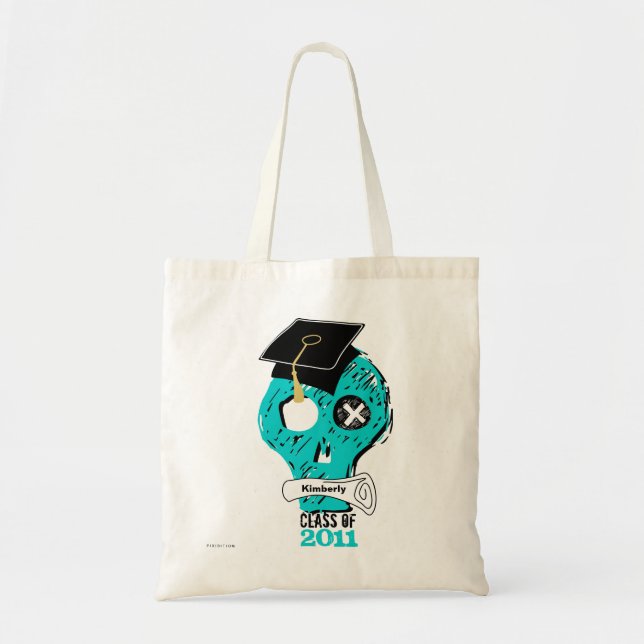 Tote Bag Classe d'obtention du diplôme du crâne 3 de 2011 (Devant)