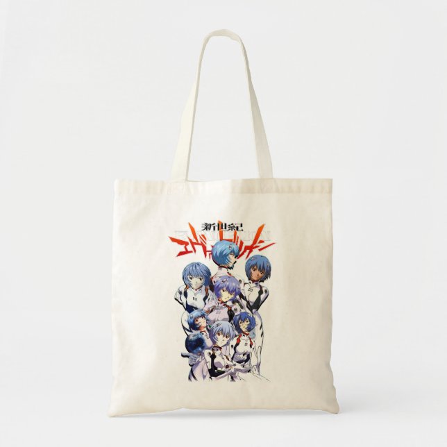 Tote Bag Classic Rei Ayanami Evangelion (Devant)