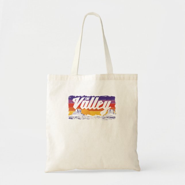 Tote Bag Classic Valley Vintage Sunset Phoenix Arizona (Devant)