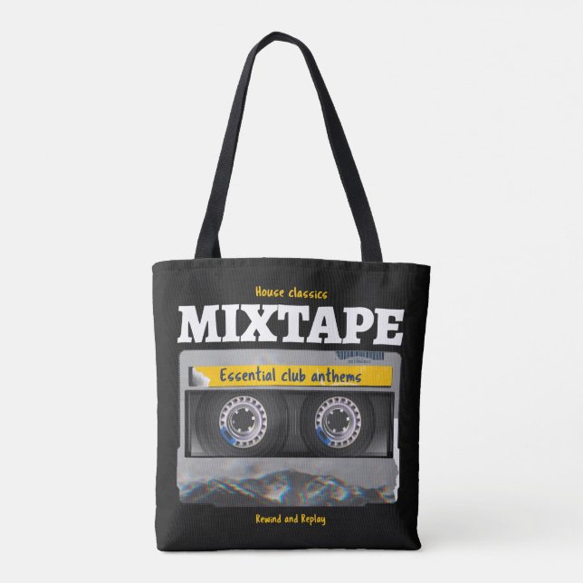 Tote Bag Classics de la maison Mixtape Club Anthems (Dos)