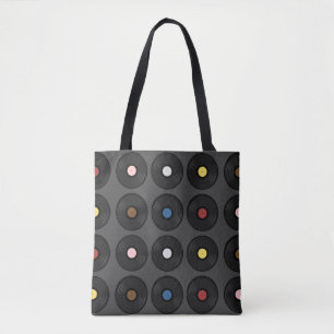 Tote Bag Classique du disque de vinyle coloré