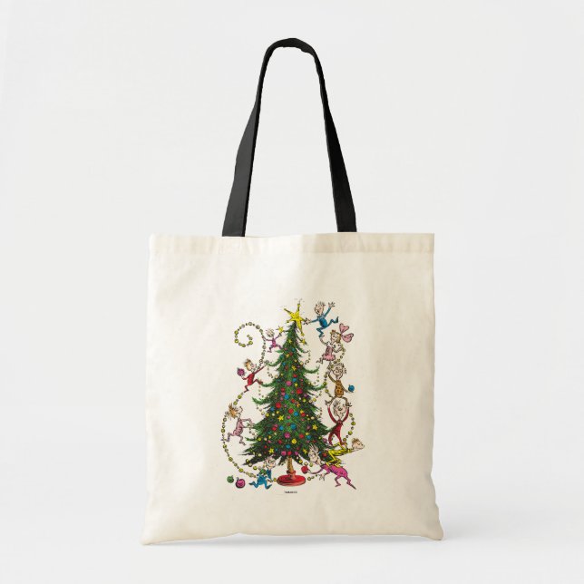 Tote Bag Classique Le Grinch | Sapin de Noël (Devant)