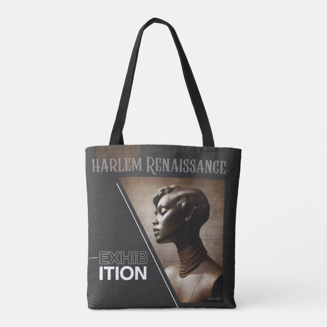 Tote Bag Classique Sophistiqué de la Renaissance de Harlem  (Dos)