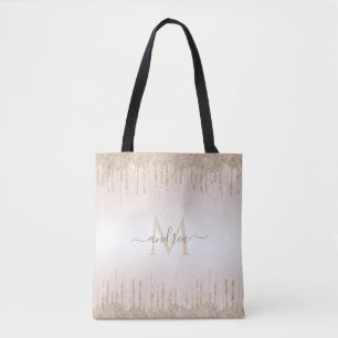 Tote Bag Classy Champagne Parties scintillant Driving Nom M