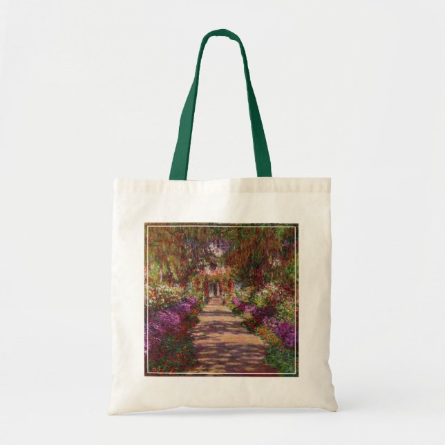 Tote Bag Claude Monet | A Pathway in Monet's Garden (Devant)