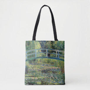 Tote Bag Claude Monet - Bassin aux Nymphéas & Pont Japonais