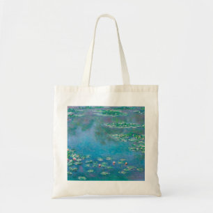 Tote Bag Claude Monet Blue Water Lys Classic