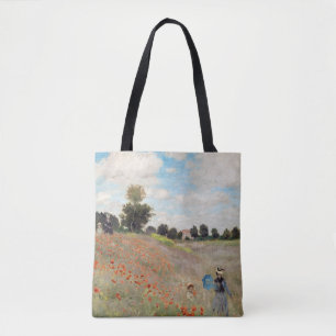 Tote Bag Claude Monet - Champ de coquelicots