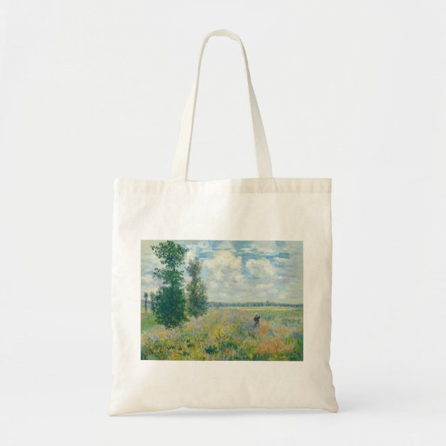 Tote Bag Claude Monet - Champs de pavot près d'Argenteuil ( (Devant)