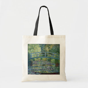 Tote Bag Claude Monet - Eau Lily étang, Harmonie verte