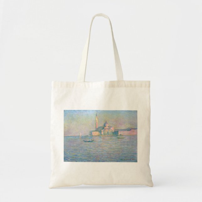 Tote Bag Claude Monet - Eglise de San Giorgio Maggiore (Devant)