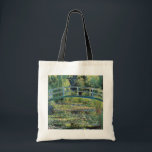 Tote Bag Claude Monet - Etang Lily et Pont Japonais<br><div class="desc">L'étang Lily et le pont japonais / Le Bassin aux nympheas - Claude Monet,  1899</div>