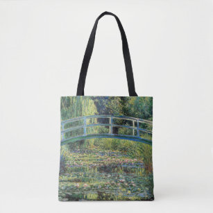 Tote Bag Claude Monet - Etang Lily et Pont Japonais