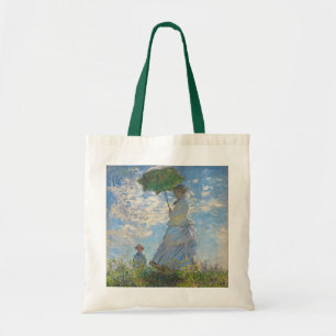 Tote Bag Claude Monet   Femme avec un parasol