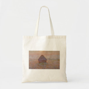 Tote Bag Claude Monet Grainstack, Sun in the Mist (1891)