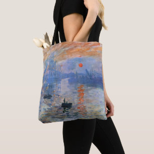 Tote Bag Claude Monet Impression Lever du Soleil 1872 Port