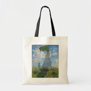 Tote Bag Claude Monet - La Promenade, Femme avec un Parasol