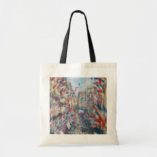 Tote Bag Claude Monet - La Rue Montorgueil - Paris