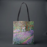 Tote Bag Claude Monet - Le jardin de l'artiste à Giverny<br><div class="desc">Jardin de l'artiste à Giverny / Le Jardin de l'artiste a Giverny - Claude Monet,  1900</div>