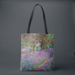 Tote Bag Claude Monet - Le jardin de l'artiste à Giverny<br><div class="desc">Jardin de l'artiste à Giverny / Le Jardin de l'artiste a Giverny - Claude Monet,  1900</div>