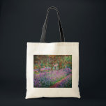 Tote Bag Claude Monet - Le jardin de l'artiste à Giverny<br><div class="desc">Jardin de l'artiste à Giverny / Le Jardin de l'artiste a Giverny - Claude Monet,  1900</div>
