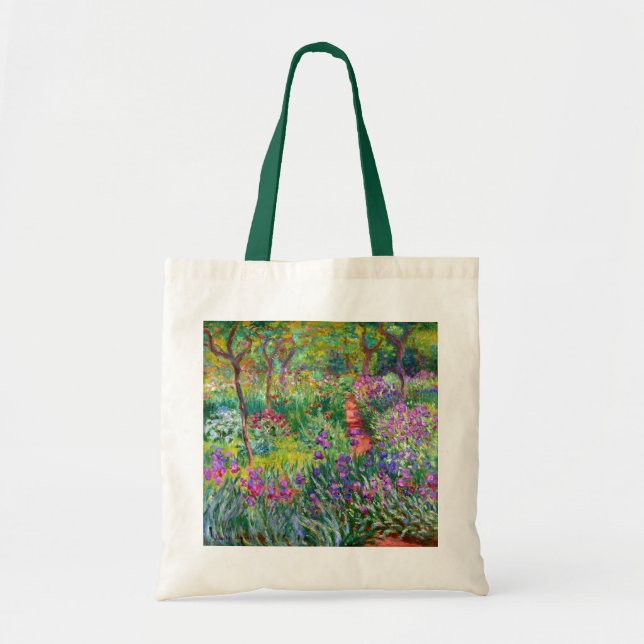Tote Bag Claude Monet : Le jardin d'Iris à Giverny (Devant)