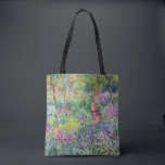 Tote Bag Claude Monet - Le jardin d'Iris à Giverny<br><div class="desc">Jardin d'Iris à Giverny / Jardin d'Artiste à Giverny - Claude Monet,  1899-1900</div>