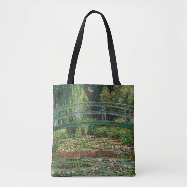 Tote Bag Claude Monet-Le pont japonais (Devant)