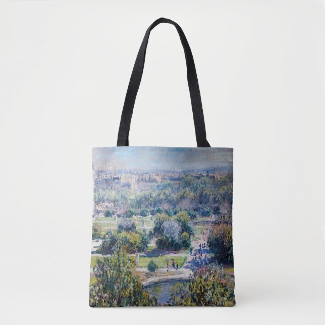 Tote Bag Claude Monet - Les Jardins des Tuileries (Devant)