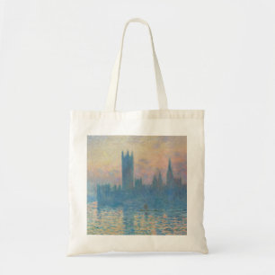 Tote Bag Claude Monet Les maisons du Parlement Coucher de s