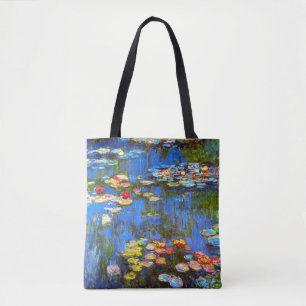 Tote Bag Claude Monet, Lys à eau, Impressionniste