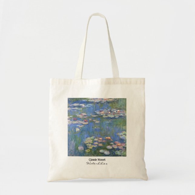 Tote Bag Claude Monet // Nappes d'eau (Devant)