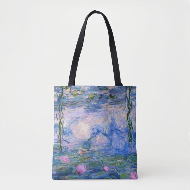 Tote Bag Claude Monet - nénuphars 1919 (Devant)