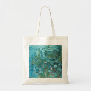 Tote Bag Claude Monet - Nympheas - Peinture de nymphes d'ea