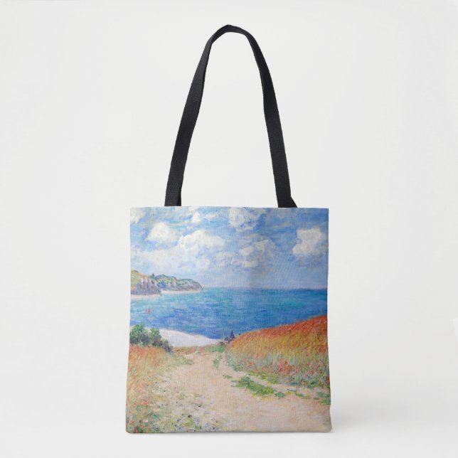 Tote Bag Claude Monet - Path in Wheat Fields at Pourville (Devant)
