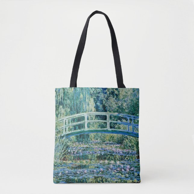 Tote Bag Claude Monet - Pont D'Eau Et Pont Japonais (Devant)