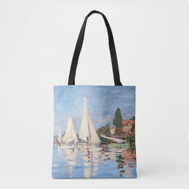 Tote Bag Claude Monet - Régates à Argenteuil (Devant)