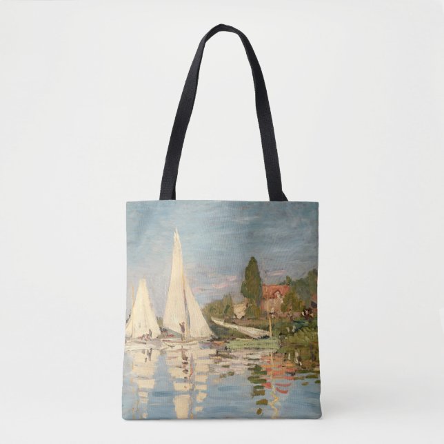 Tote Bag Claude Monet | Regatta at Argenteuil, c.1872 (Devant)