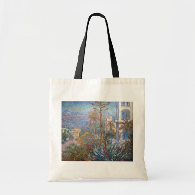 Tote Bag Claude Monet - Villas à Bordighera (Devant)