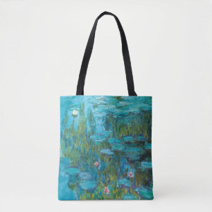 Tote Bag Claude Monet Water Lilies Nymphéas GalleryHD
