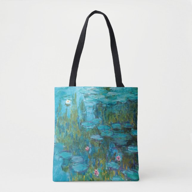 Tote Bag Claude Monet Water Lilies Nymphéas GalleryHD (Devant)