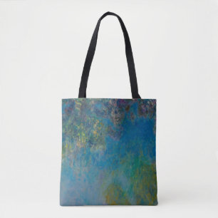 Tote Bag Claude Monet Wisteria Art Floral GalleryHD
