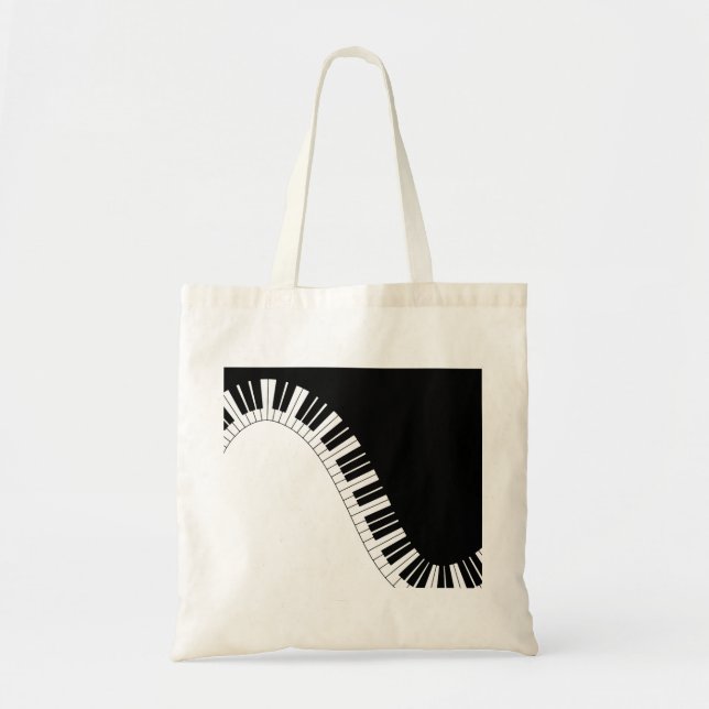 Tote Bag Clavier pour piano (Devant)