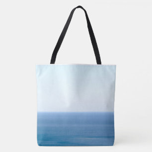 Tote Bag Clear Lake Horizon Color Large