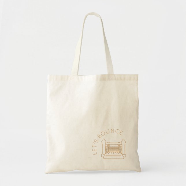 Tote Bag Clementine Bounce House "Let's Bounce" Don Fourre- (Devant)