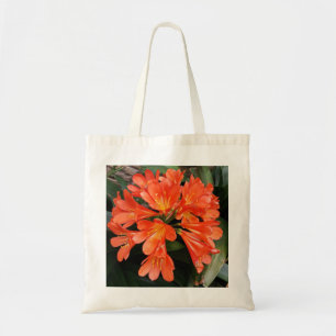 Tote Bag Clivia Miniata - La Belle Fleur Orange