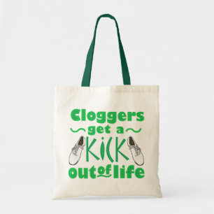 Tote Bag Cloggers obtiennent un coup-de-pied hors de la
