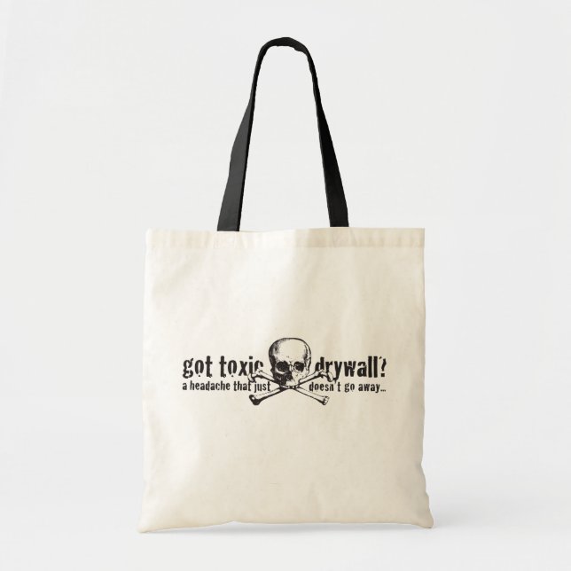 Tote Bag Cloison sèche toxique obtenue ? (Devant)