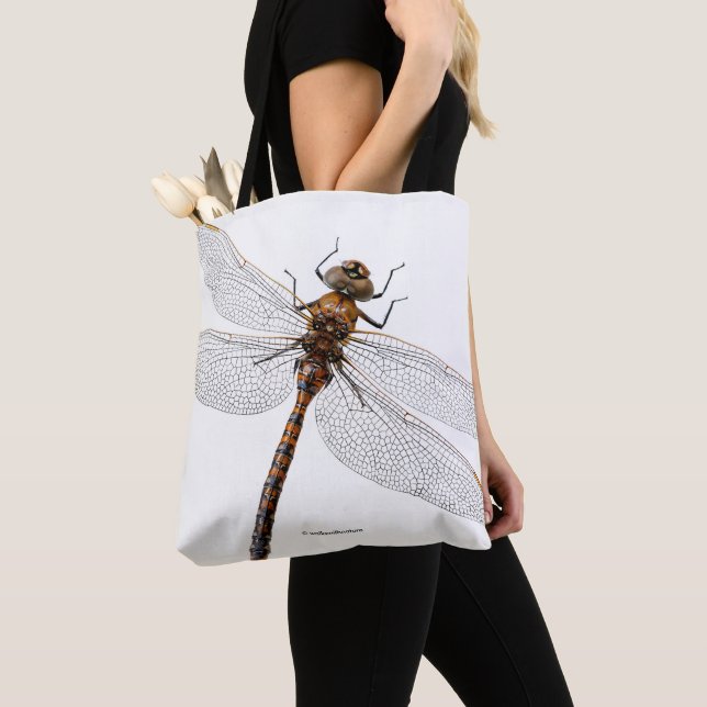 Tote Bag Closeuse d'une libellule de Darner du Canada (De près)