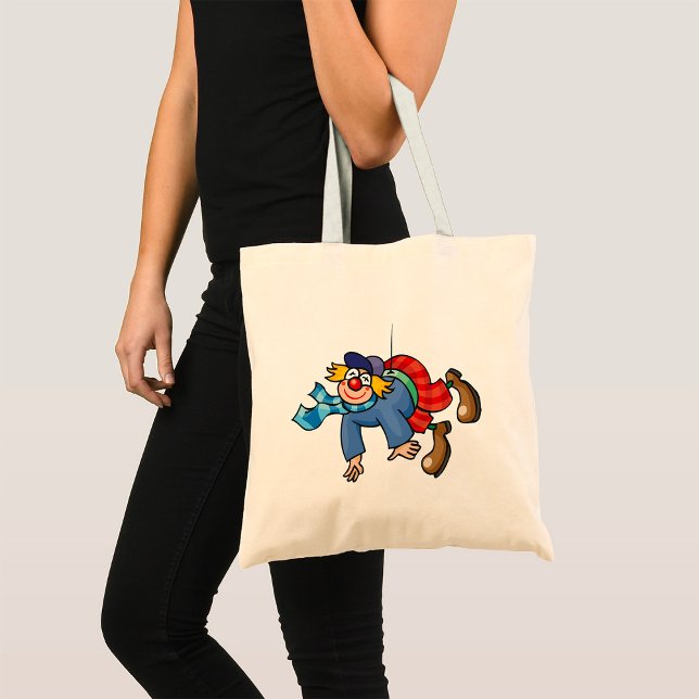 Tote Bag Clown Comique Suspendu à l'Envers (Créateur téléchargé)